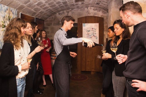 Creative date idea: wine tasting near the Louvre