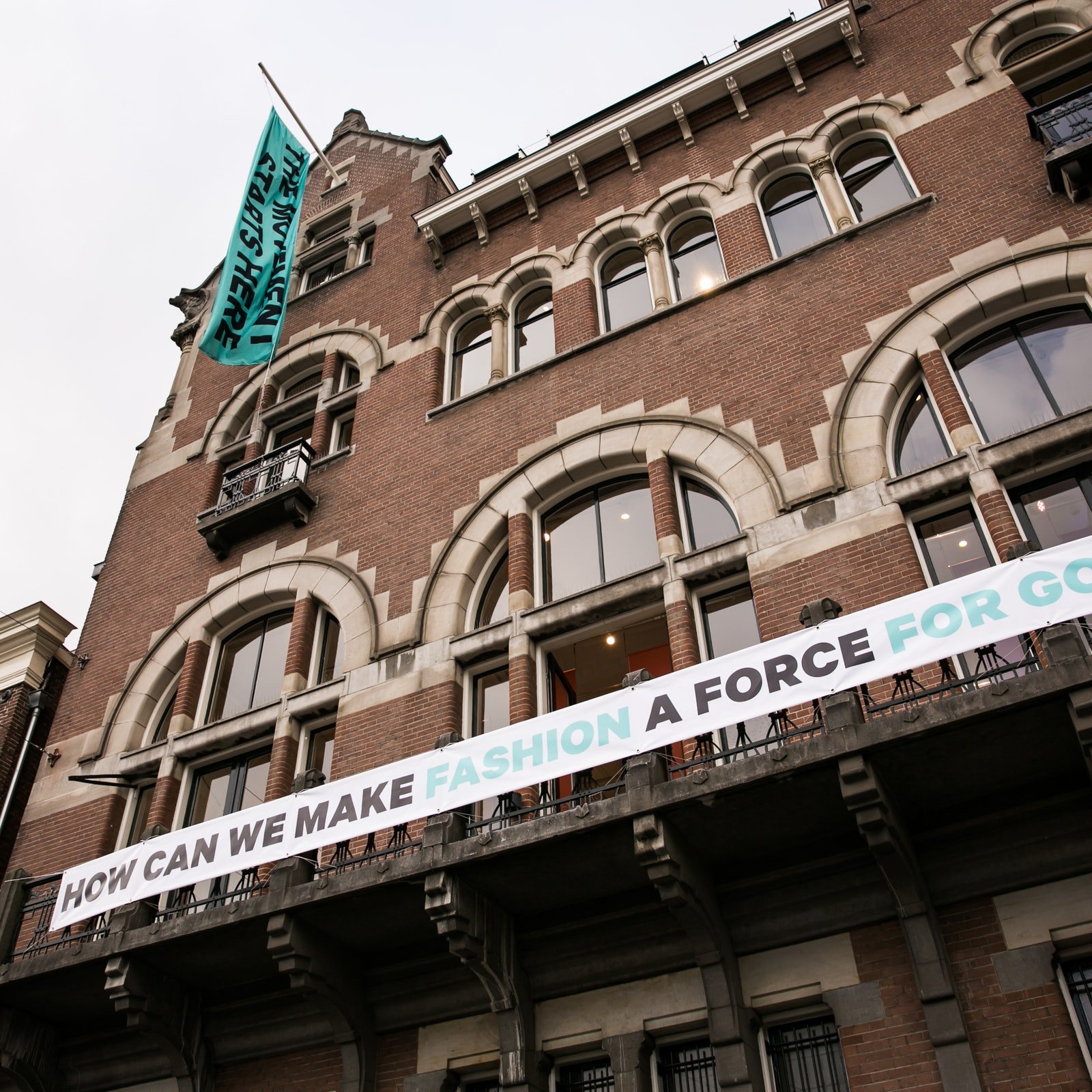 The Fashion for Good building located in Amsterdam is a stronghold of sustainability and responsible tourism.