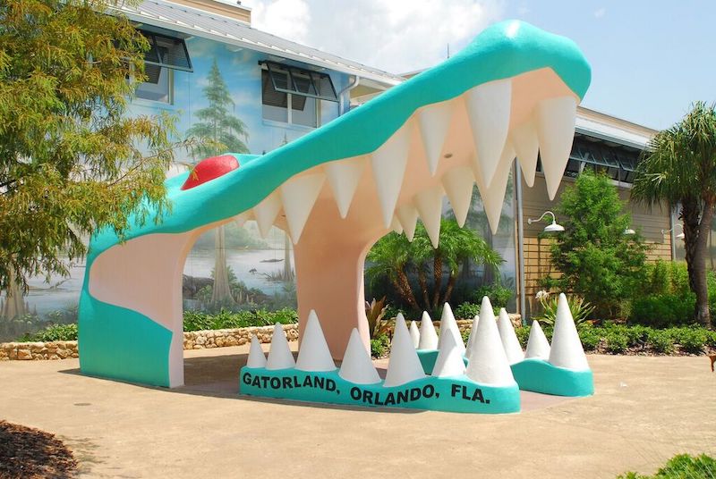 Gatorland may not be a classic Halloween amusement park but it can be scary.