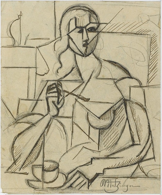 Jean Metzinger's Etude pour Le goûter