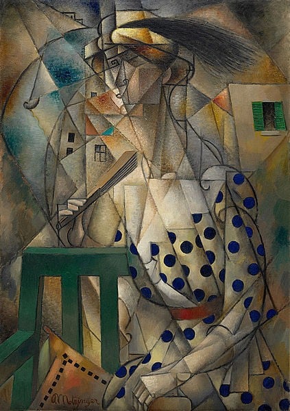 Jean Metzinger's Woman with a Fan