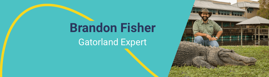 A picture of Brandon Fisher from Gatorland.