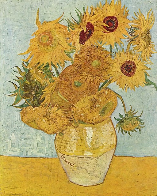 Vincent Van Gogh's Sunflowers