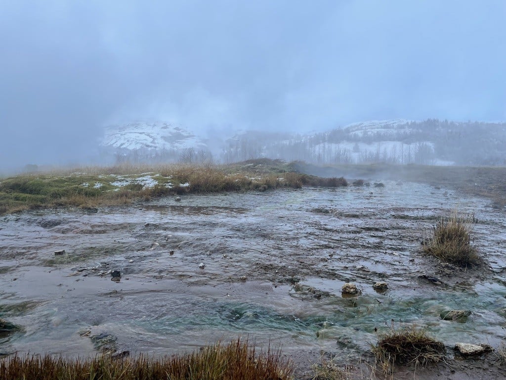 Geothermal field of Strokkur