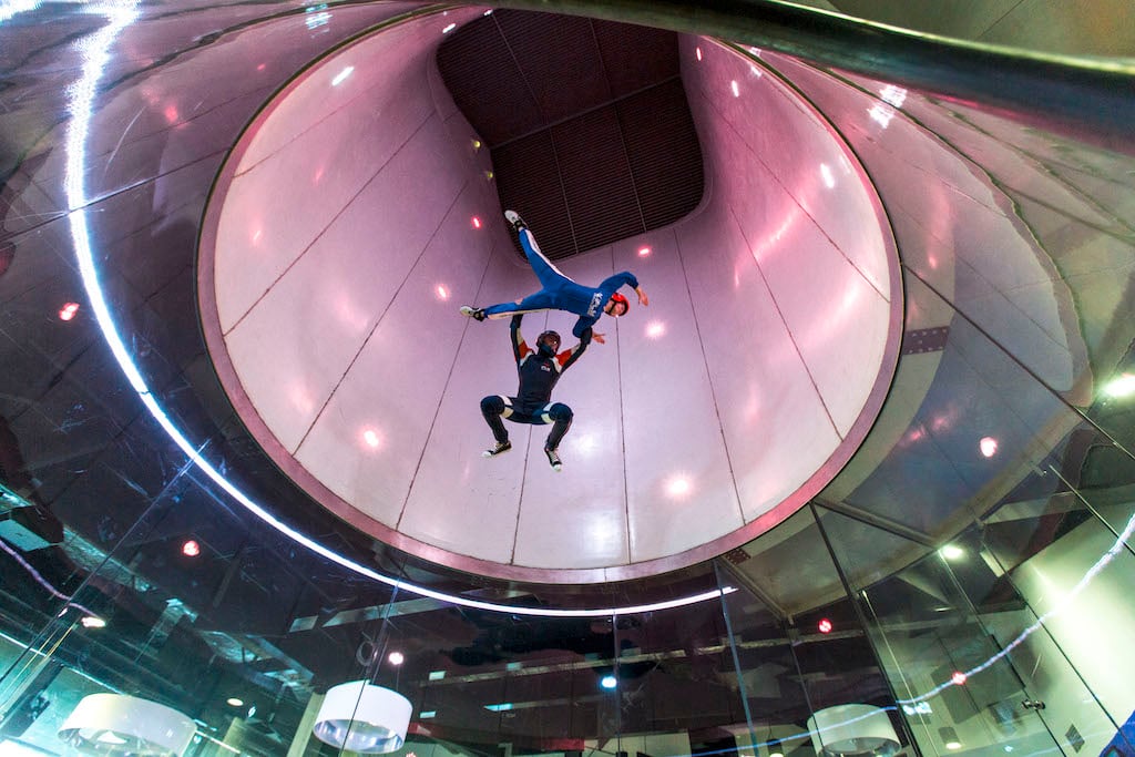 The closest you'll ever get to flying at iFLY Gold Coast!