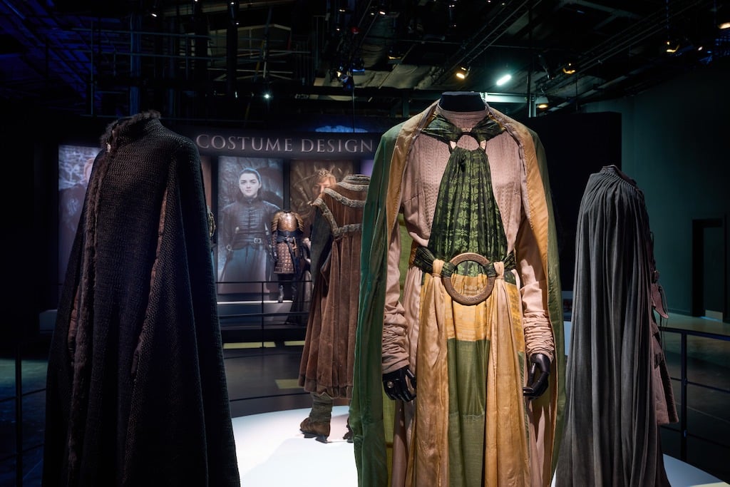 Costume design at the Game of Thrones Studio Tour