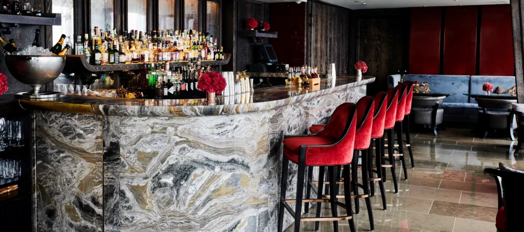 Picture of Gong, inside the Shard