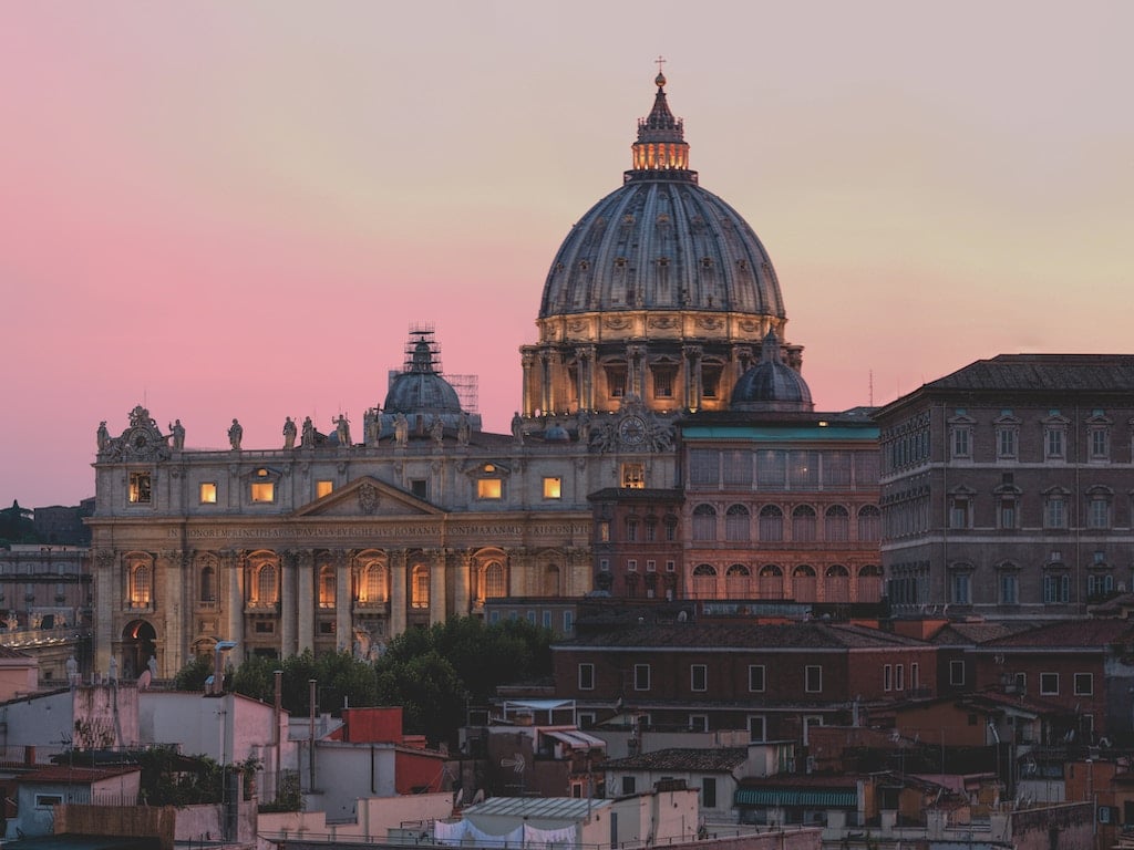 Vatican Saint Peter's Basilica in Rome