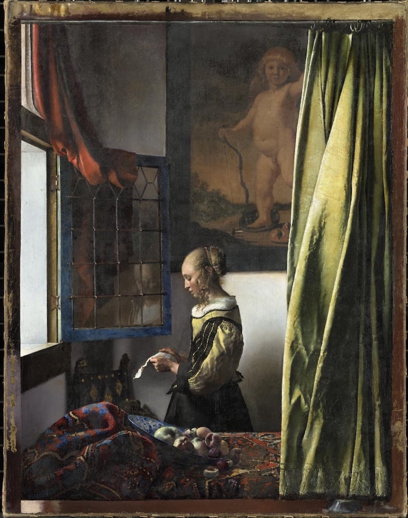 If you can't go to the Vermeer exhibition in Rijksmuseum, you can also go to Dresden to check out this masterpiece.
