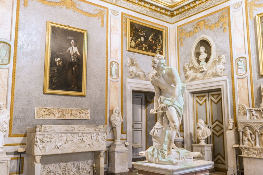 Want to see those iconic masterpieces? Go visit the Borghese Gallery in Rome. 