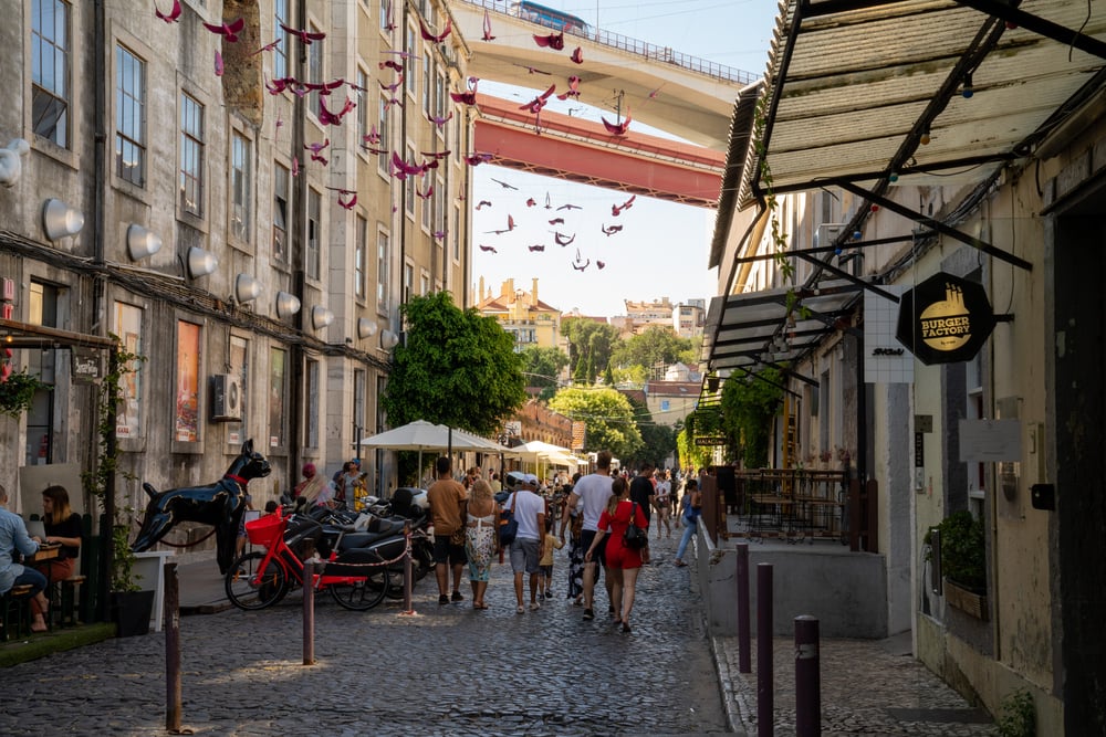 LX Factory in Lisbon is breaming with art and culture 