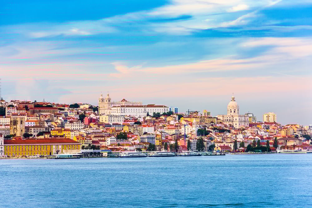 The Tagus River in Lisbon