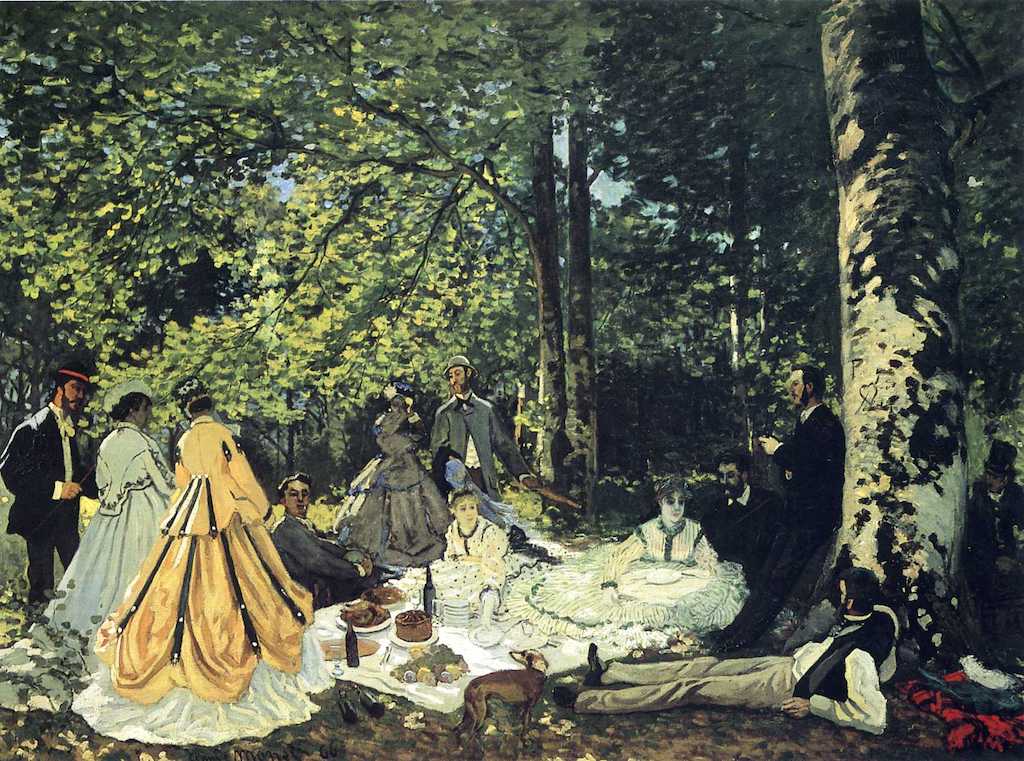 Claude Monet - Luncheon on the Grass (Musée d’Orsay)