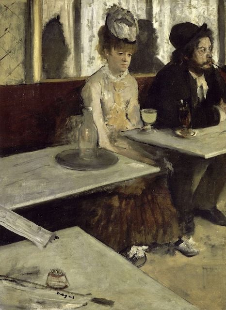 Edgar Degas - The Absinthe Drinker (Musée d’Orsay)