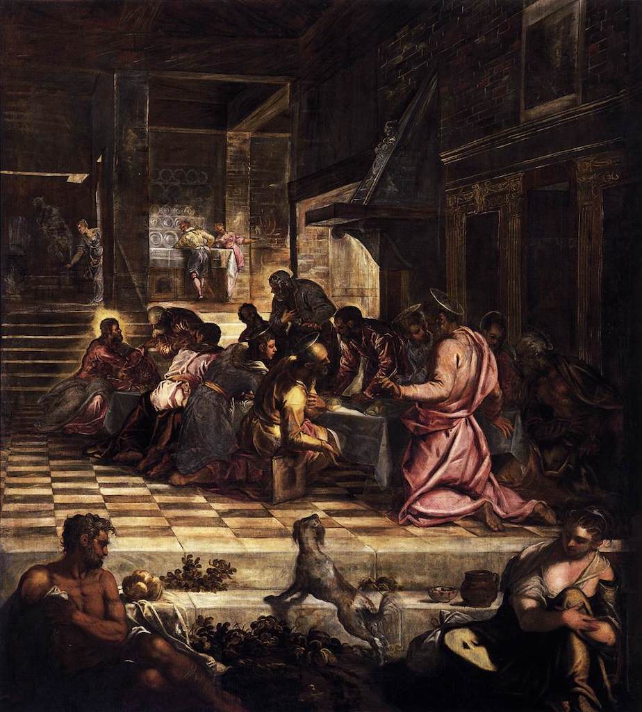 This artwork is one of Tintoretto's most famous.