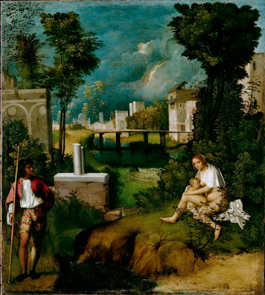 The Tempest is considered as Giorgiones's one of most enigmatic paintings.