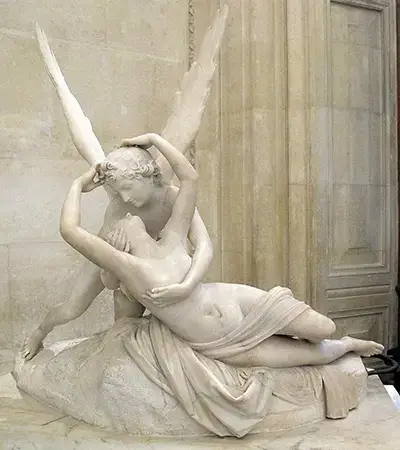 Psyche Revived by Cupid's Kiss by Canova 