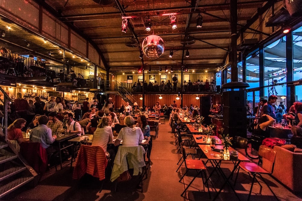 Pllek - one of the most popular spots in the north of Amsterdam