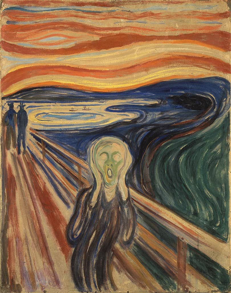 The Scream (1893) – Edvard Munch