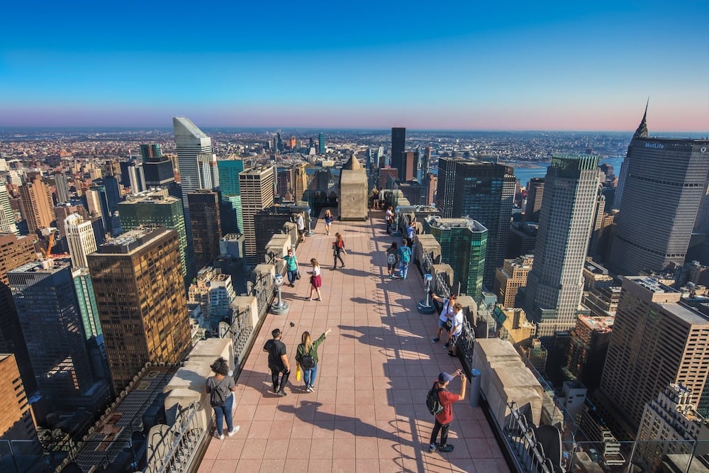 Best times to visit Top of the Rock