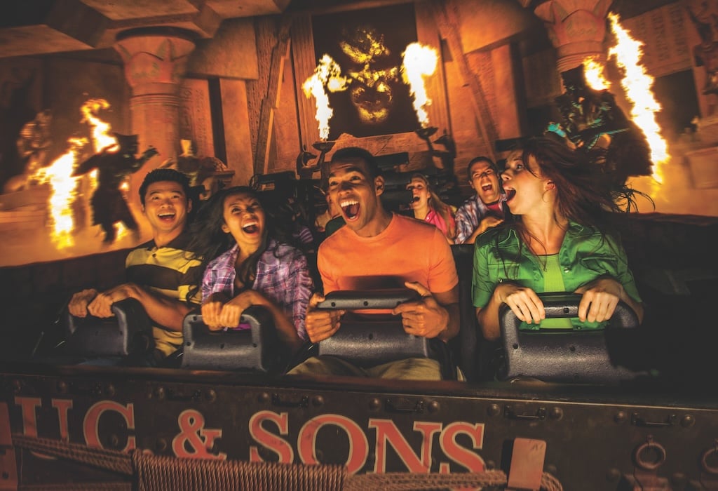 Revenge of the Mummy ride