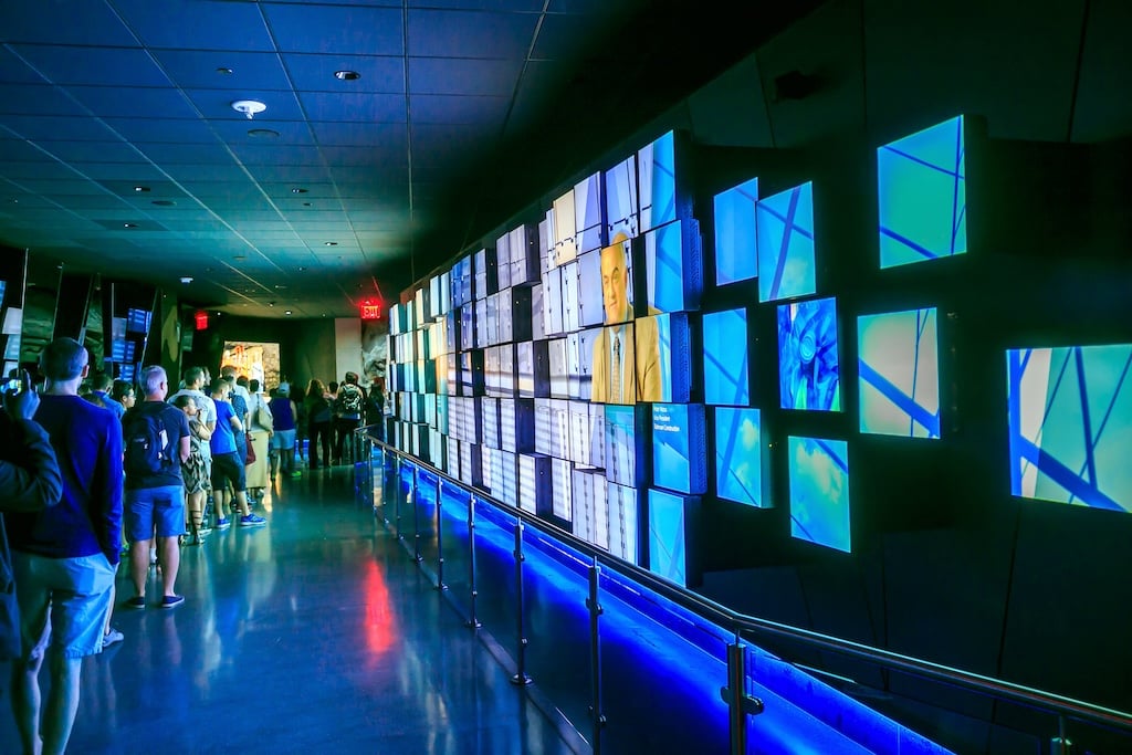 Enjoy interactive displays and exhibitions at One World Trade Center.