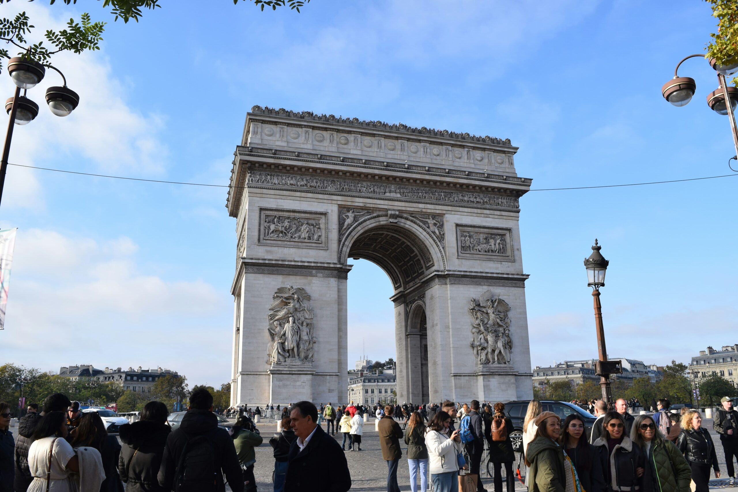 Arc de Triomphe view