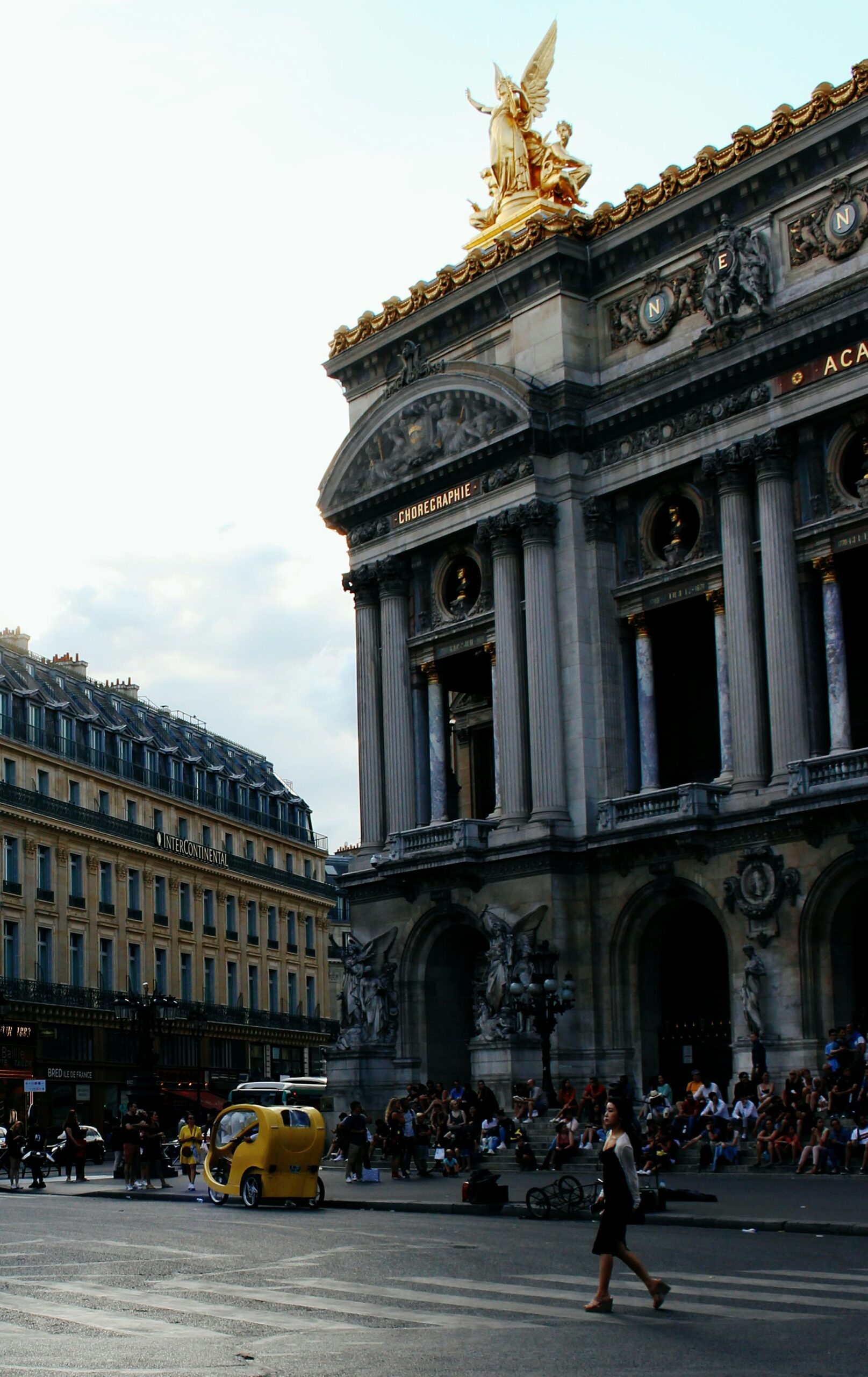 Opéra Garnier view from the street