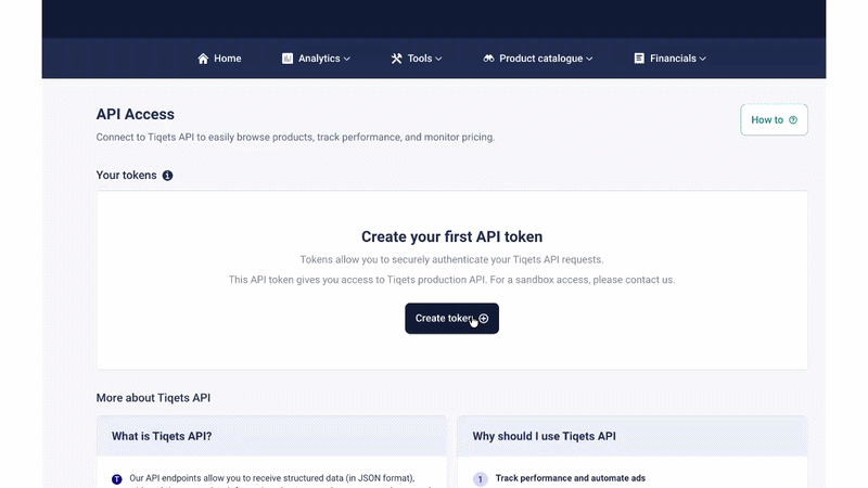 Easy API access